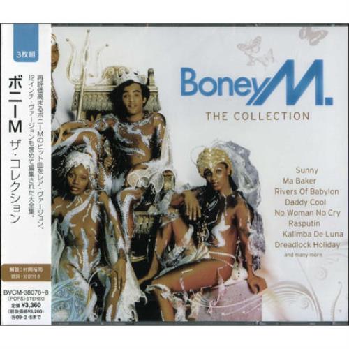 Boney M The Collection Japanese 3-CD album set (Triple CD) (436758)
